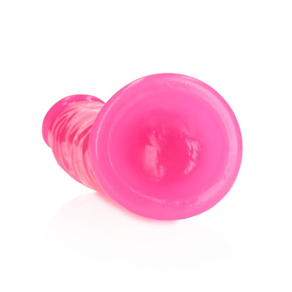 RealRock by Shots Slim realistischer Dildo mit Saugfuß - Leuchtet im Dunkeln – Bild 4