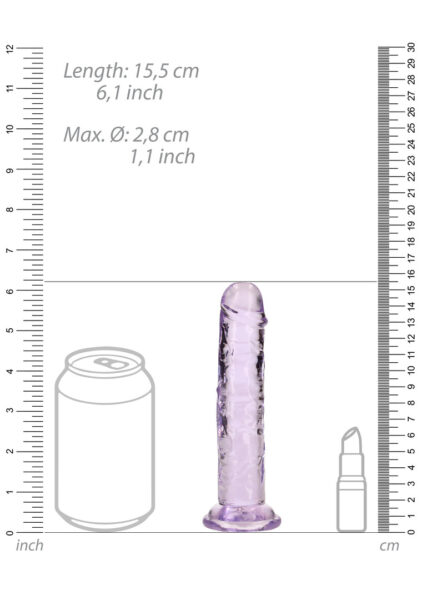 RealRock by Shots Gerader realistischer Dildo mit Saugnapf – Bild 5