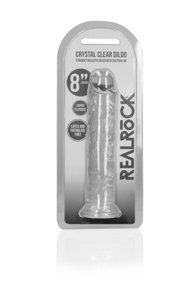 RealRock by Shots Gerader realistischer Dildo mit Saugnapf - 8'' / 20 – Bild 2