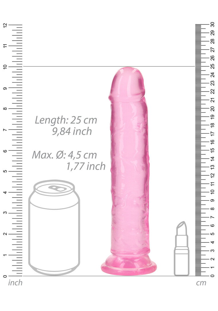 RealRock by Shots Gerader realistischer Dildo mit Saugnapf - 9'' / 23 – Bild 5