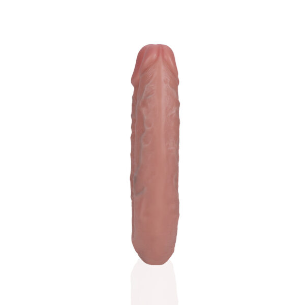 RealRock by Shots U-förmiger doppelter Dildo 5 / 12,7 cm - Flesh – Bild 5