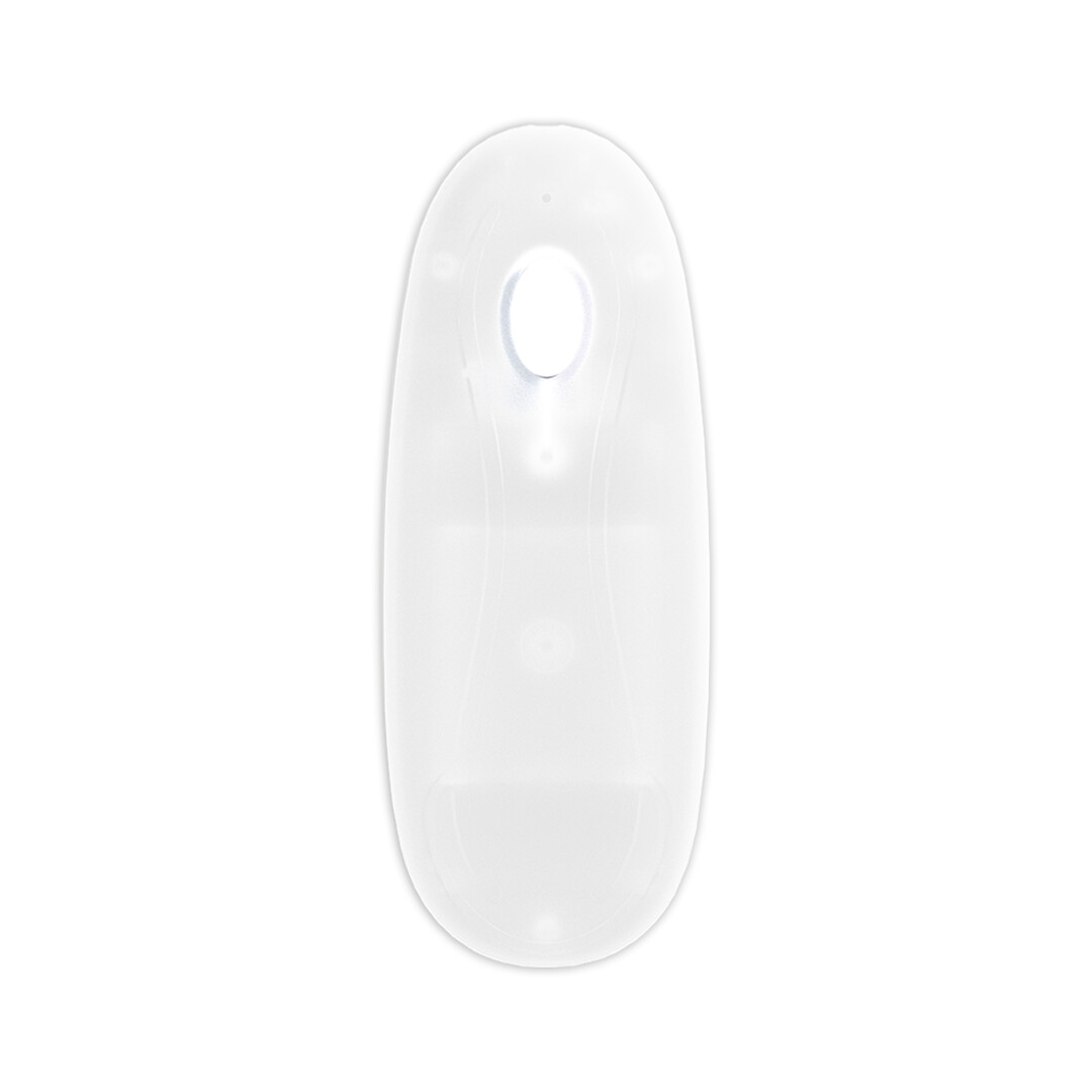 RealRock by Shots LED Vibrating Straight Cock - 8 / 20 cm - Transparent – Bild 4