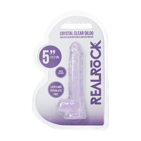 RealRock by Shots Realistischer Dildo mit Hoden - 5 / 12,7 cm – Bild 2