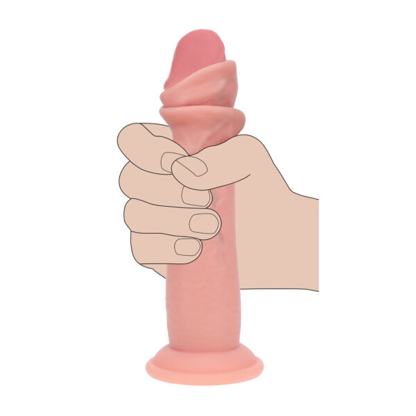 RealRock by Shots Dual Density Silikon Realistischer Gleitskin Dildo - 6 / 15,5 cm – Bild 6