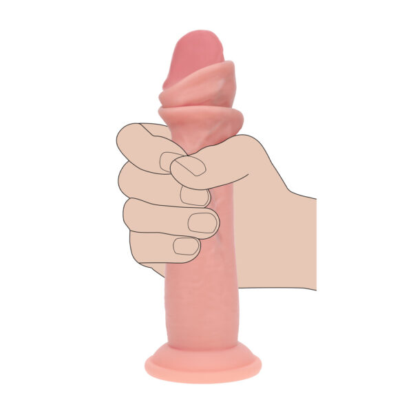 RealRock by Shots Dual Density Silikon Realistischer Gleitskin Dildo - 8 / 20,5 cm – Bild 6