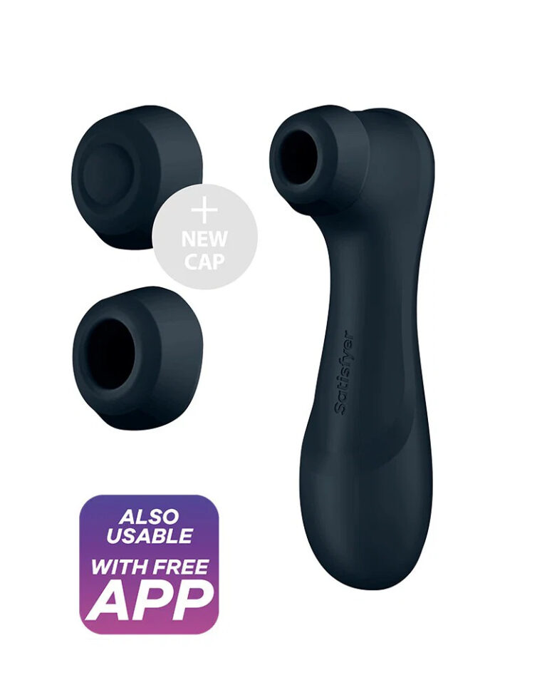 SATISFYER PRO 2 GENERATION 3 AIR PULSE VIBRATOR SCHWARZ