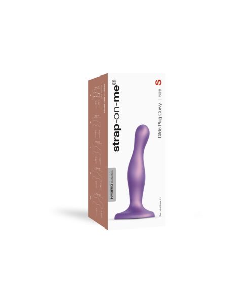 STRAP ON ME DIDLO PLUG CURVY LILA – Bild 3