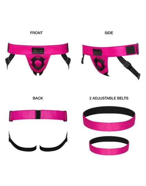STRAP ON ME Harness Curious Fuchsia – Bild 4