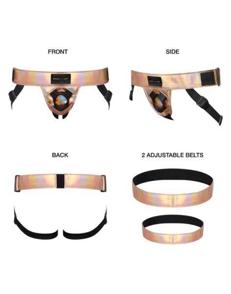 Strap on me Harness Curious Metallic Roségold – Bild 6