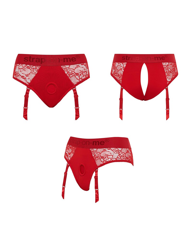 STRAP ON ME HARNESS DIVA ROT – Bild 5