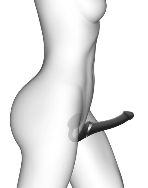 Alternative view of STRAP ON ME MULTI ORGASM DILDO MIT LECKSTIMULATION SCHWARZ L