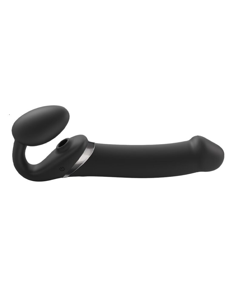 STRAP ON ME MULTI ORGASM DILDO MIT LECKSTIMULATION SCHWARZ XL